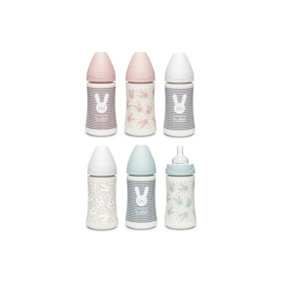 suavinex biberon premium 3 posiciones silicona 270 ml