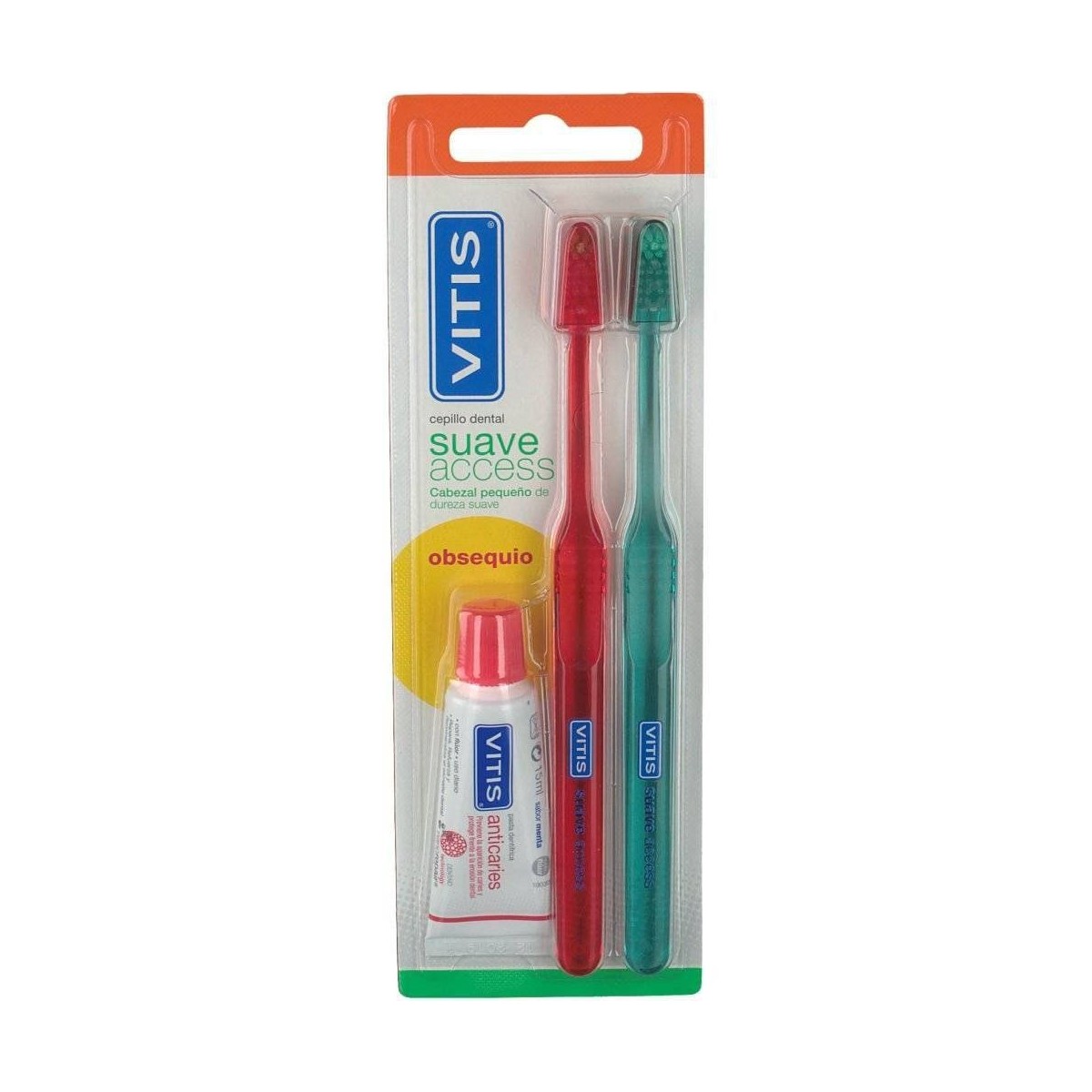 vitis duplo cepillo dental access suave