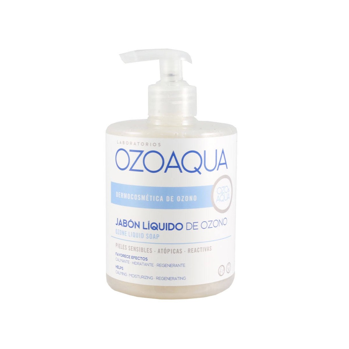 ozoaqua jabon liquido de ozono 500 ml