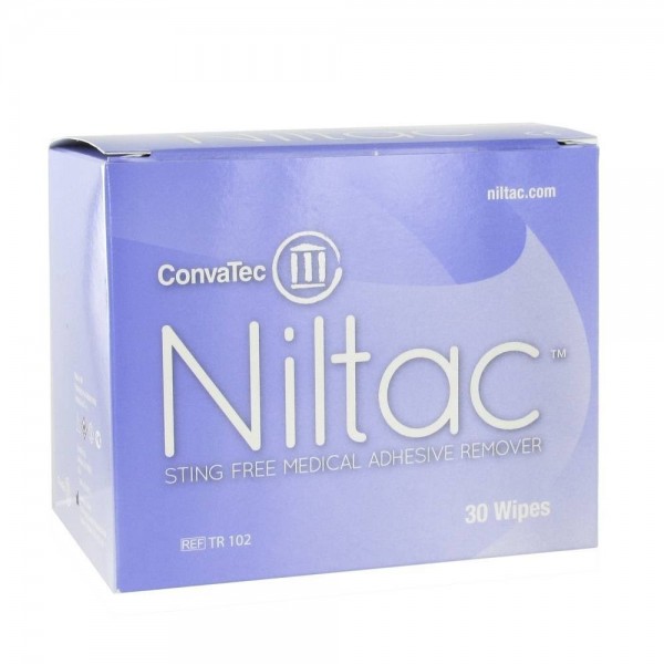niltac eliminador de adhesivo 30 toallitas