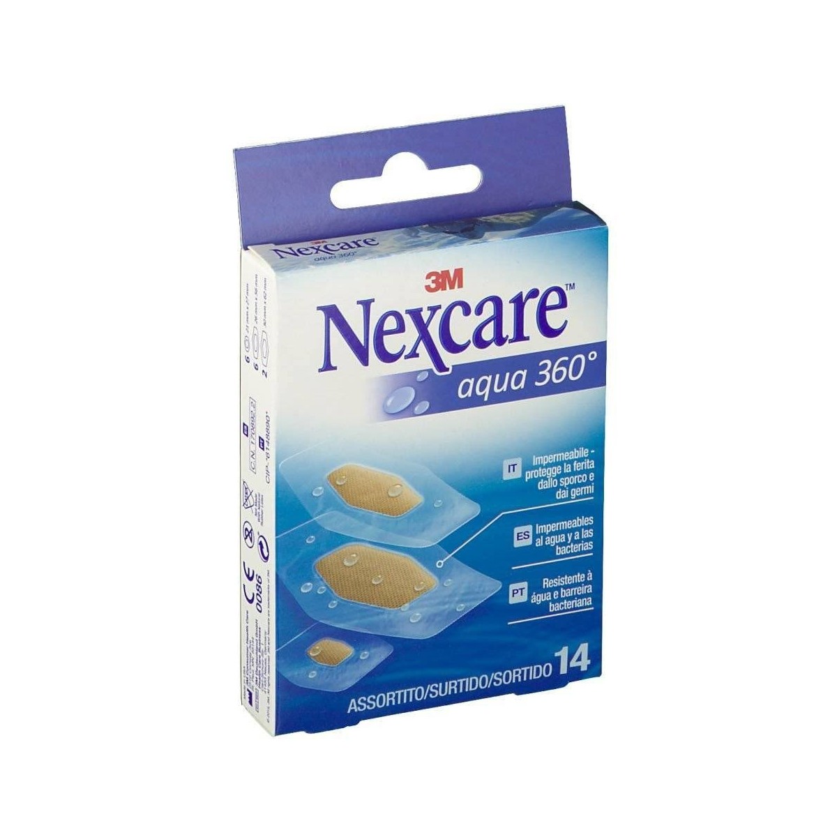 nexcare aqua 360 14 surtidas