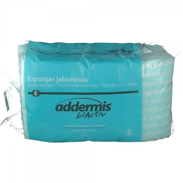 addermis biactiv esponja enjabonada 20 esponjas