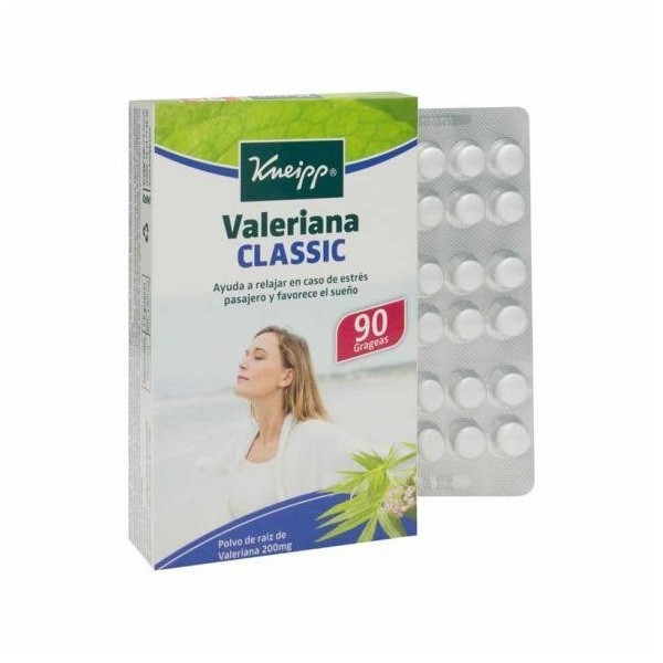 kneipp valeriana classic 90 grageas