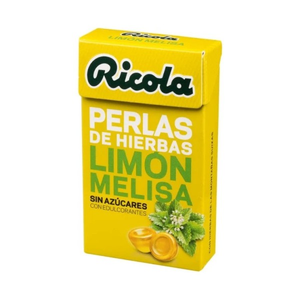ricola perlas limon melisa 25g
