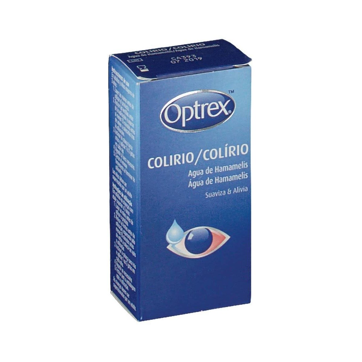 optrex agua de hamamelis colirio 10 ml