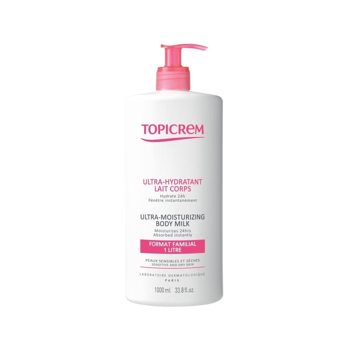 topicrem leche corporal ultra hidratante 1 l