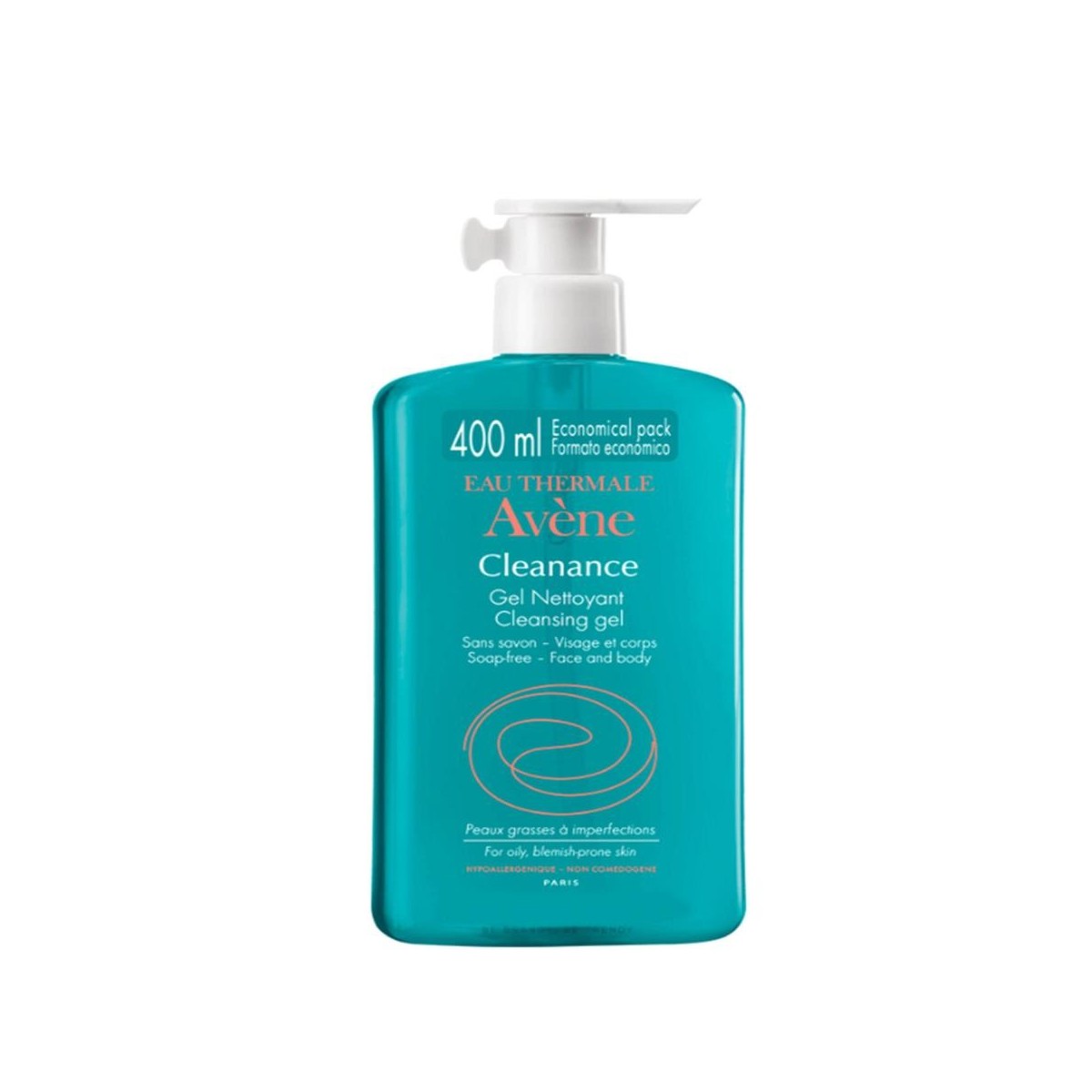 avene cleanance gel limpiador 400 ml