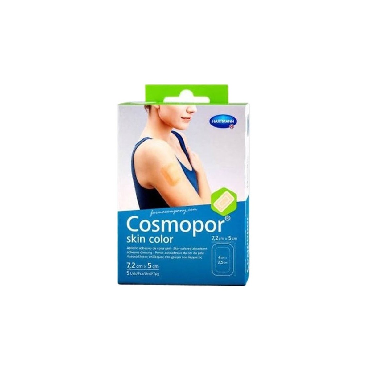 cosmopor skin color esteril 72cmx5cm