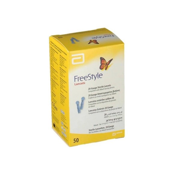 freestyle 50 lancetas
