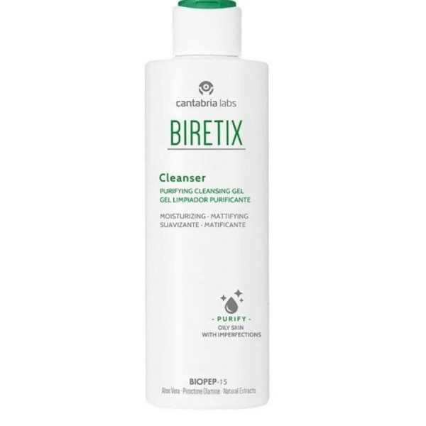 biretix cleanser gel limpiador purificante 200 ml