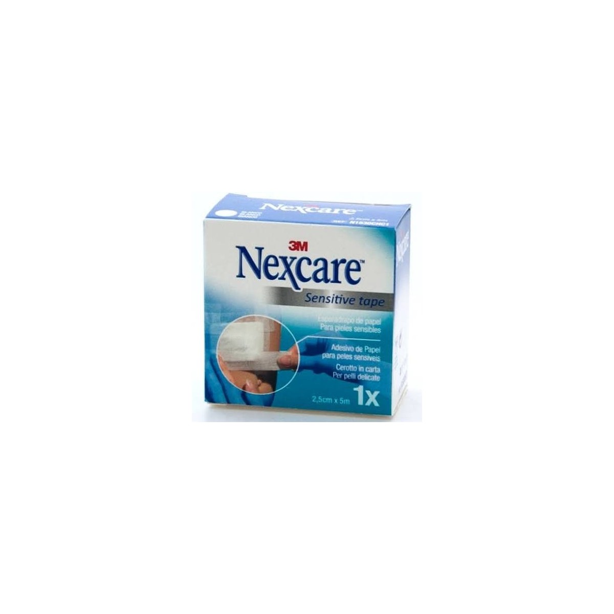 nexcare esparadrapo papel blanco 5m x 25cm