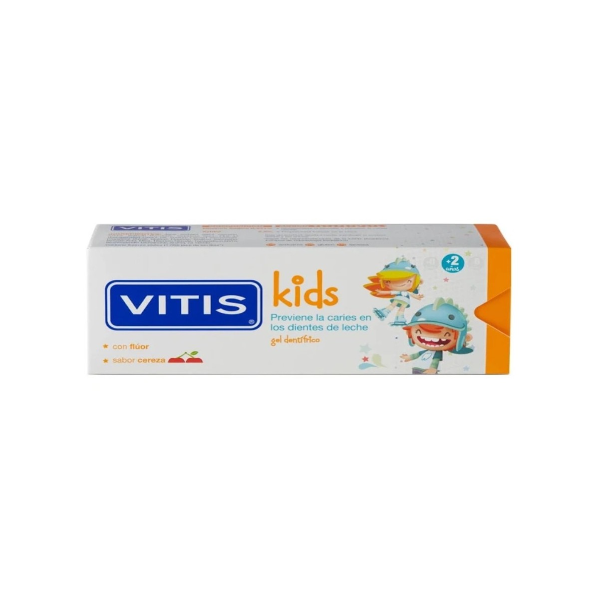 vitis kids gel dentifrico sabor cereza 50 mlc