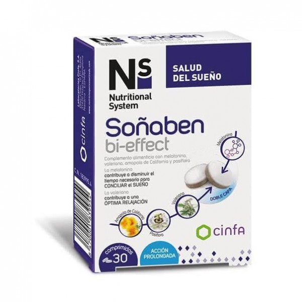 nutritional system sonaben bi effect 30 comprimidos 