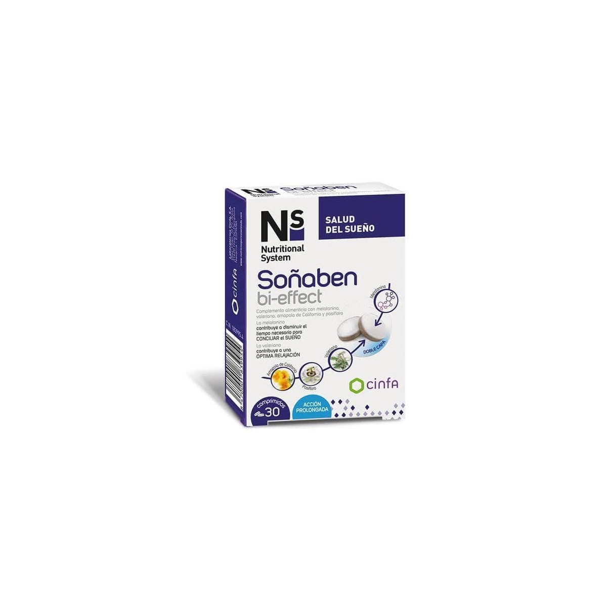 nutritional system sonaben bi effect 30 comprimidos 