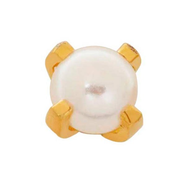 pendiente hipoalergenico inverness solitario perla 4 mm prim