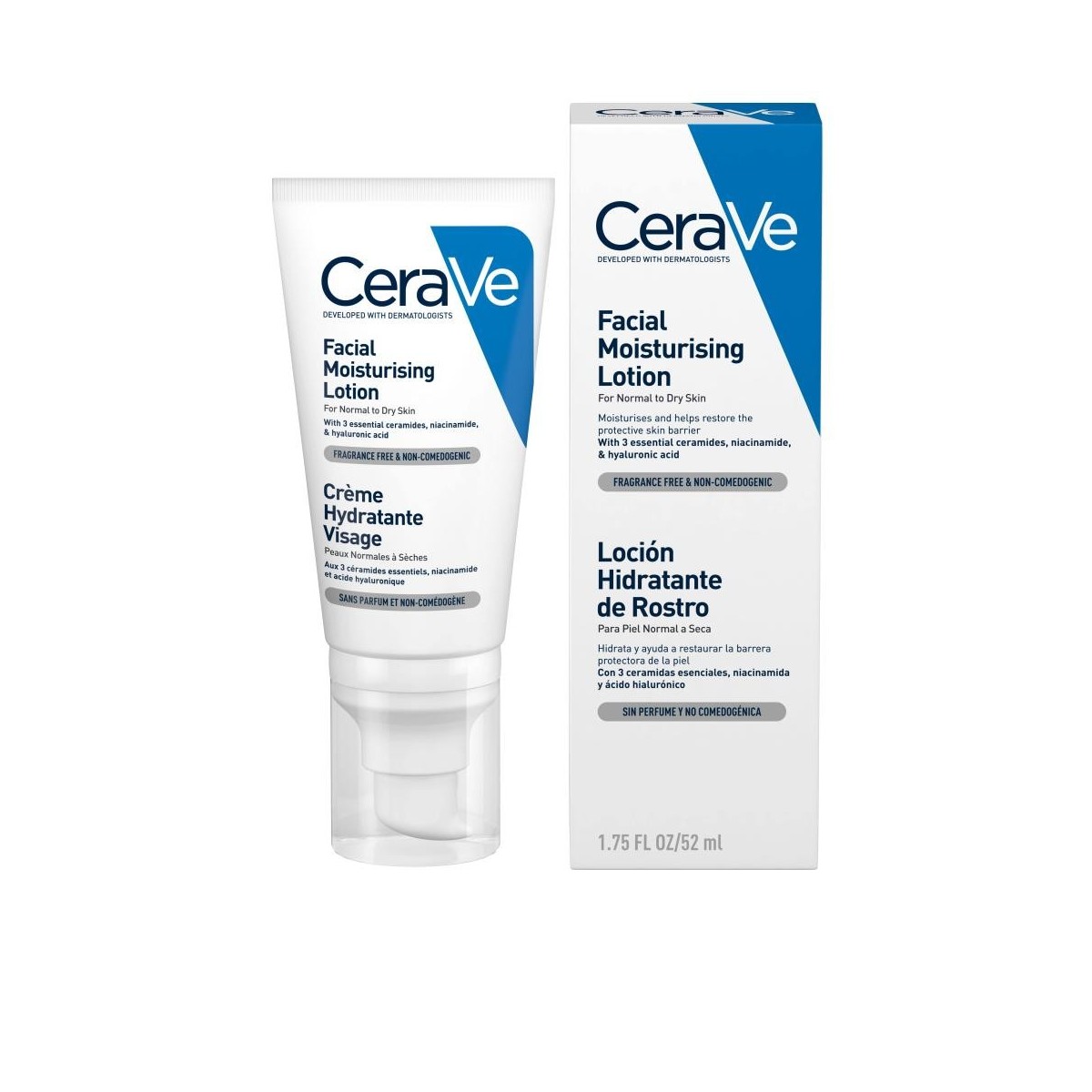 cerave locion hidratante rostro 52 ml