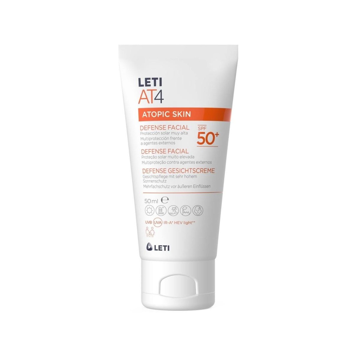 leti at4 defense facial 50 ml