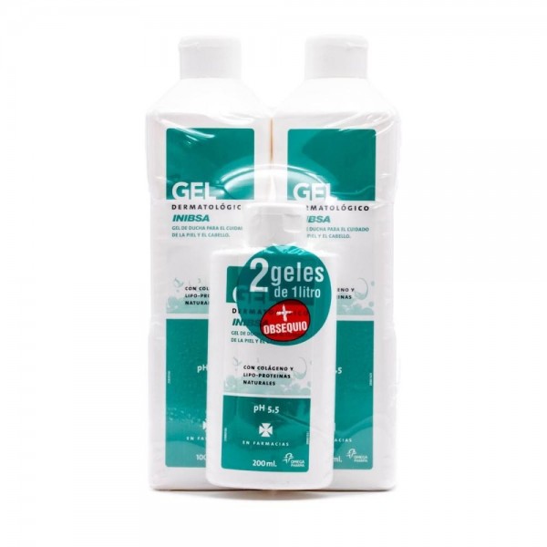 inibsa gel dermatologico pack viaje