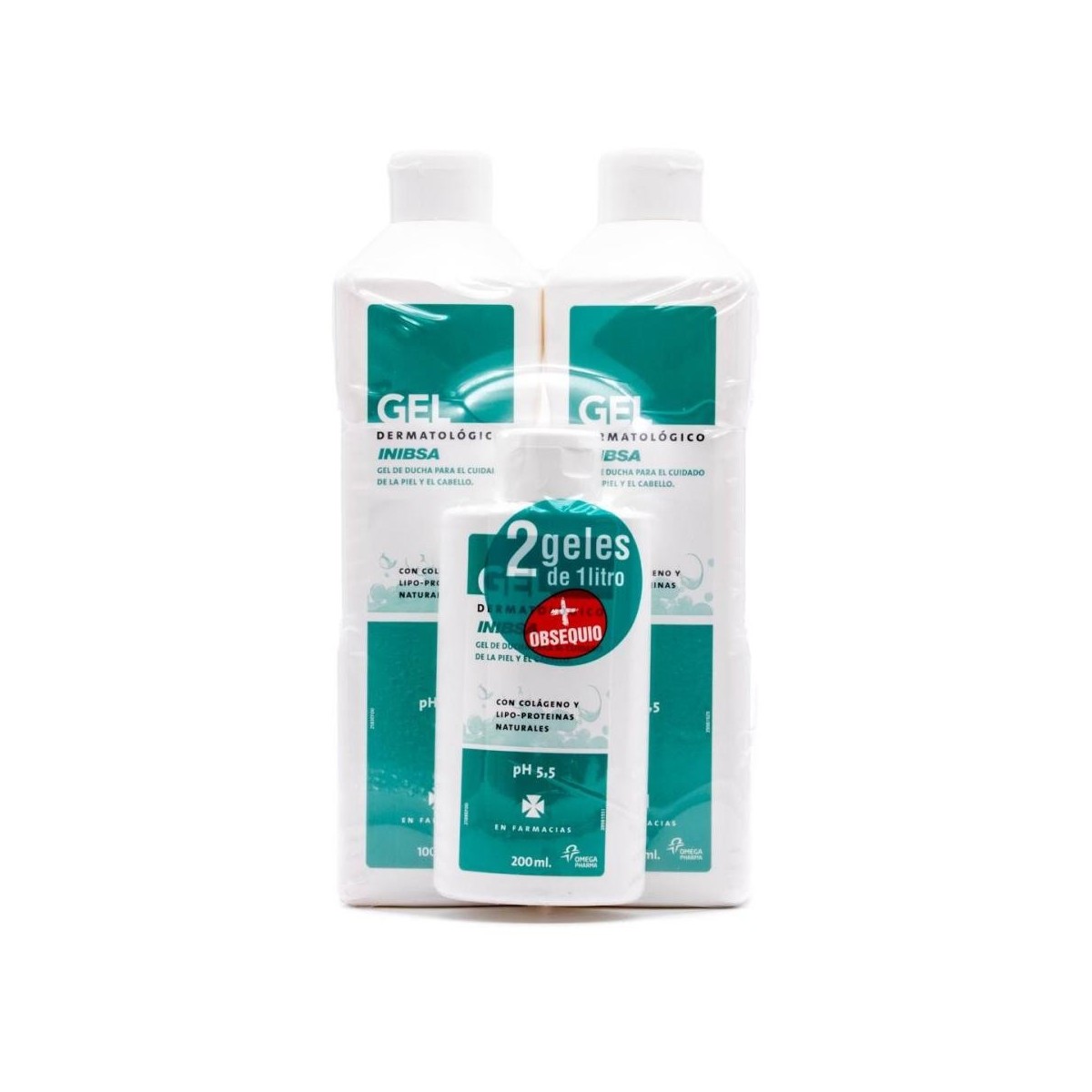 inibsa gel dermatologico pack viaje