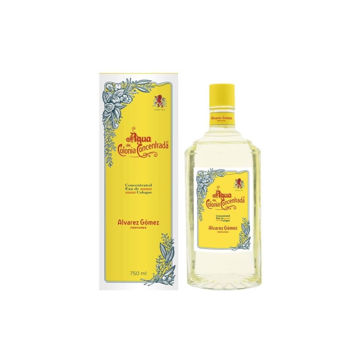 alvarez gomez agua de colonia concentrada 750 ml