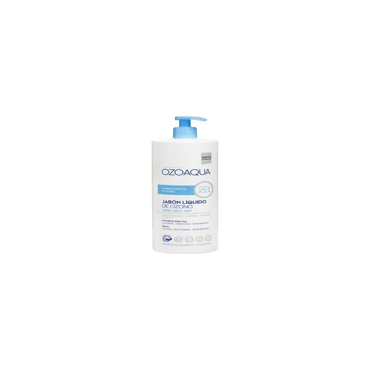 ozoaqua jabon liquido de ozono 1000 ml