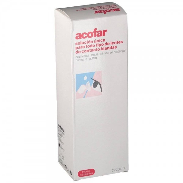 acofar lentes de contacto blandas solucion unica