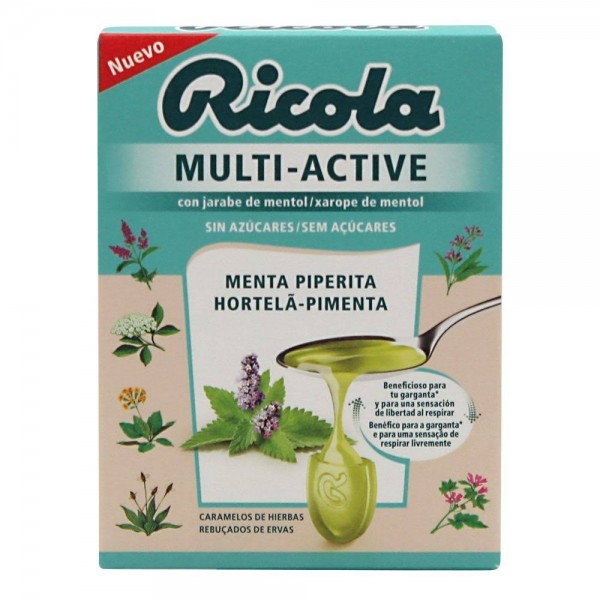 ricola multi active menta piperita 51 g