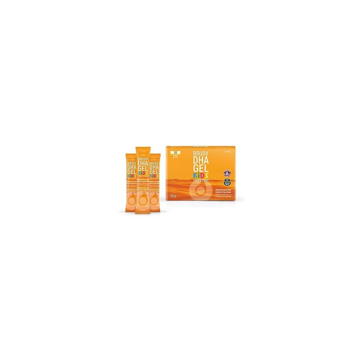 brudy lab brudy dha gel kids 30 packets