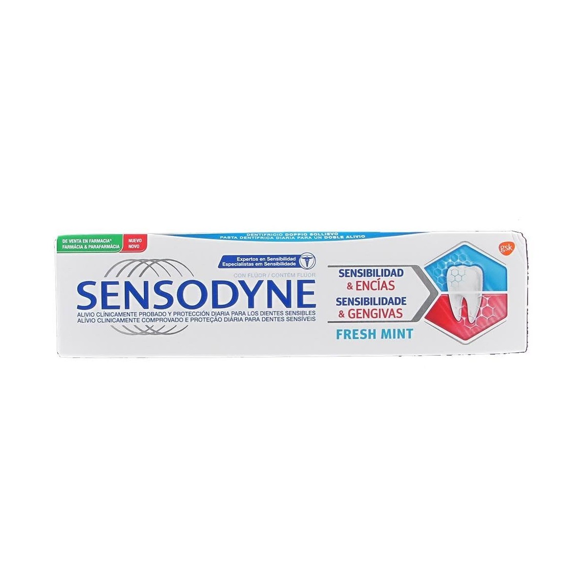 sensodyne sensibilidad encias fresh mint 75 ml