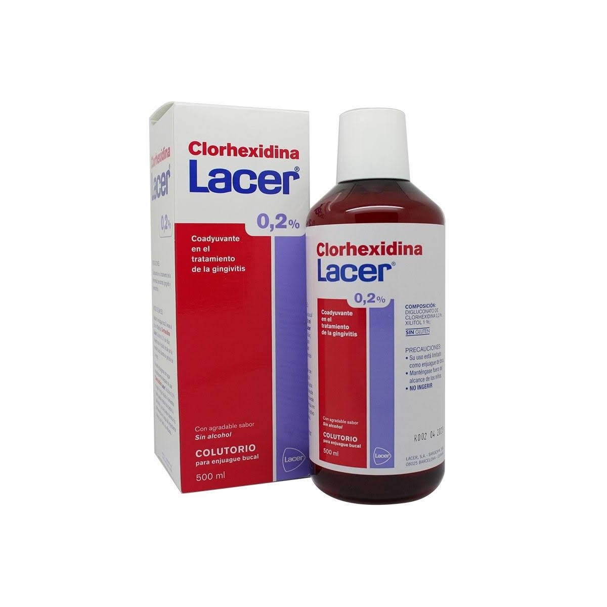lacer clorhexidina 02 colutorio 500 ml