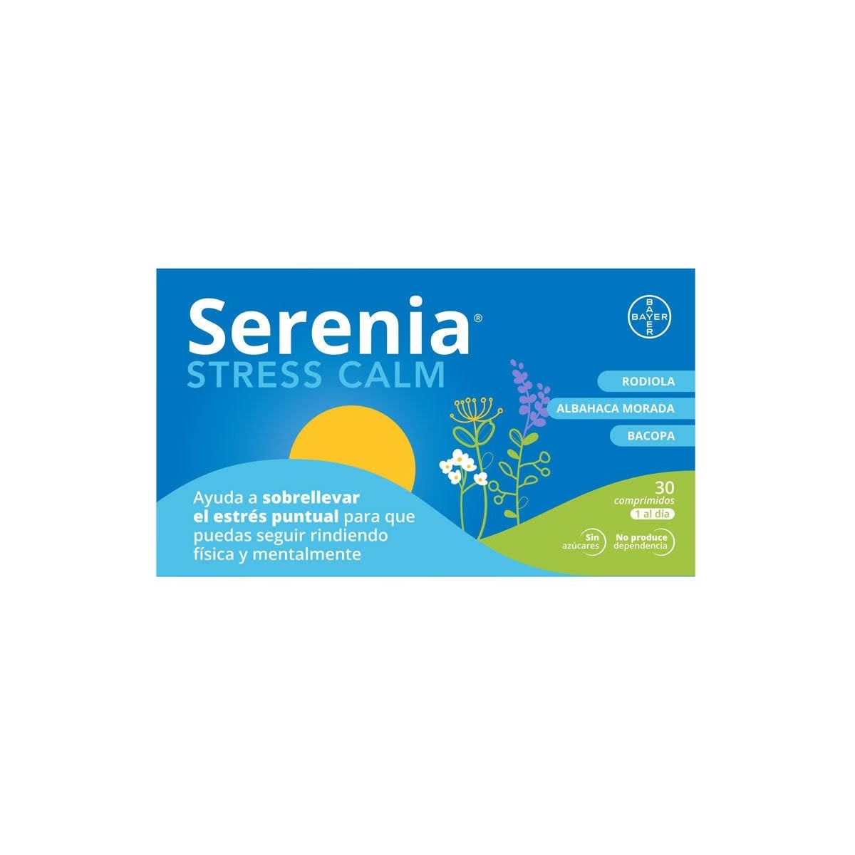 serenia stress calm 30 comprimidos