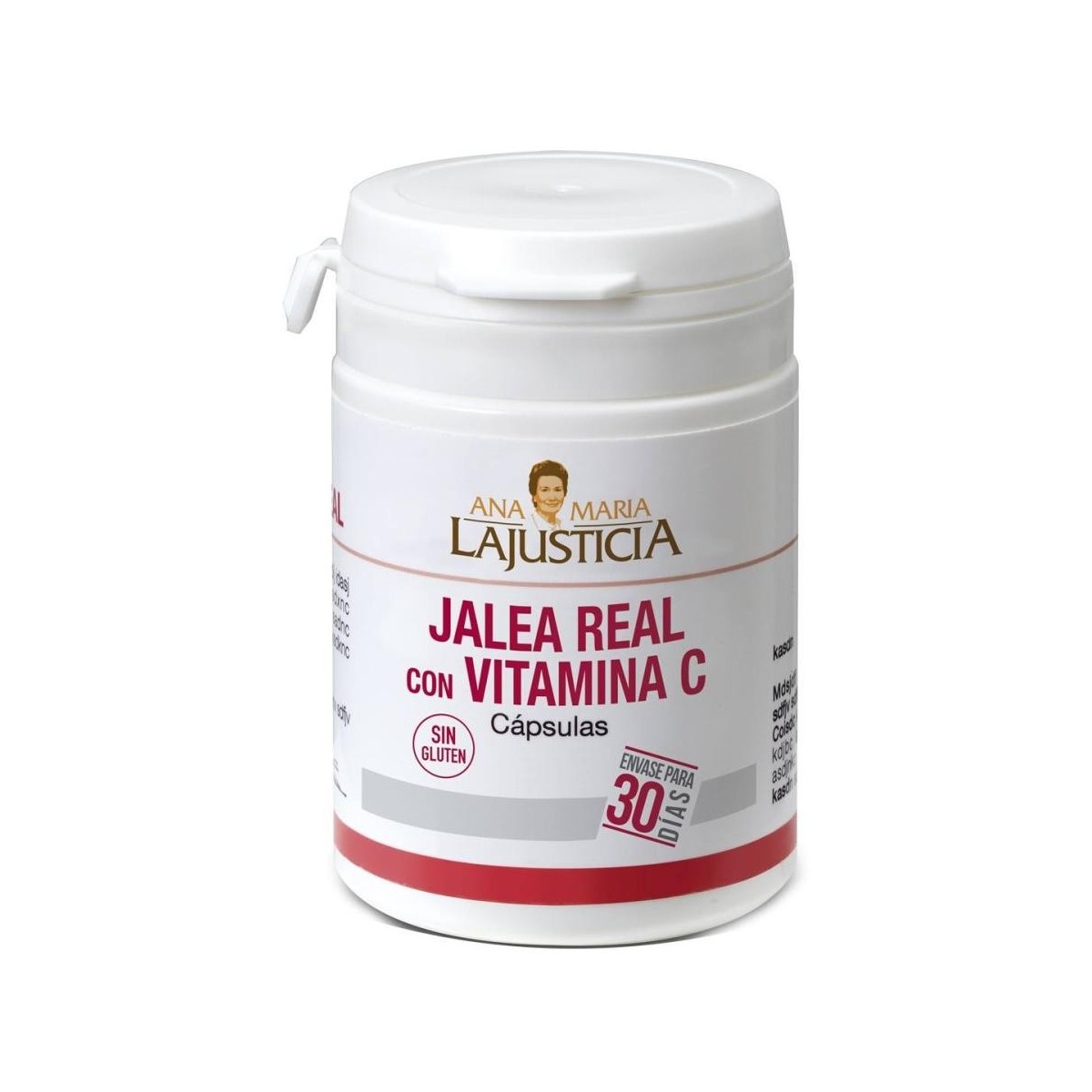ana maria lajusticia jalea real con vitamina c 60 capsulas