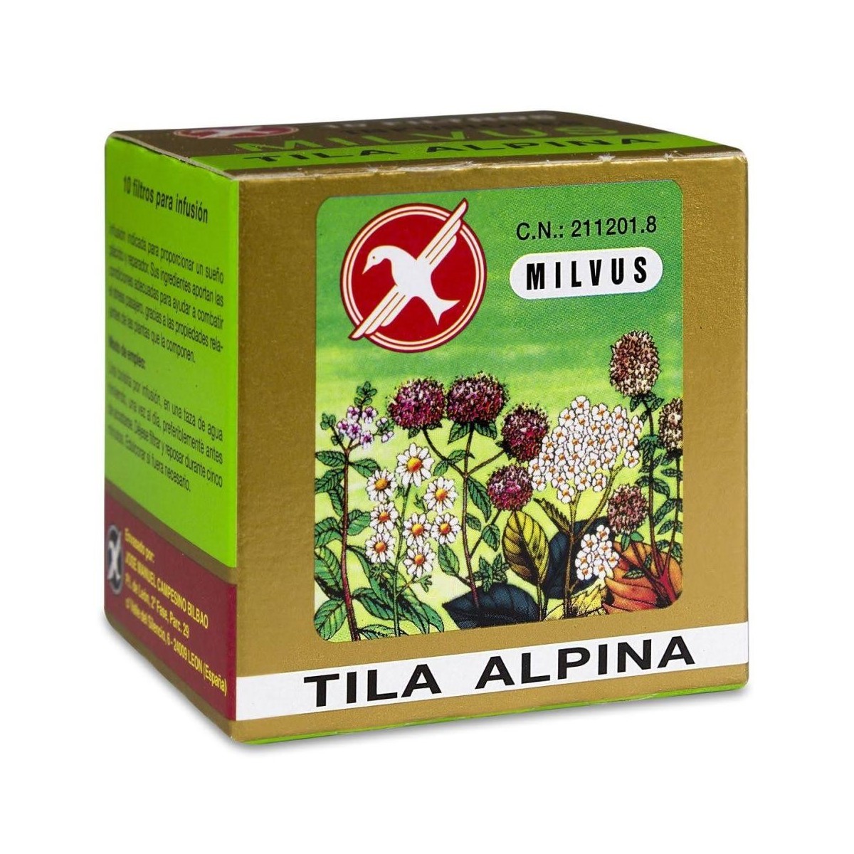 tila alpina 10 filtros milvus