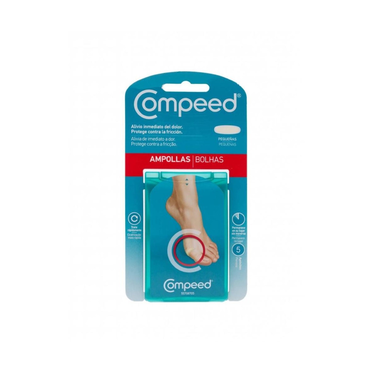 compeed ampollas medianas 5 apositos