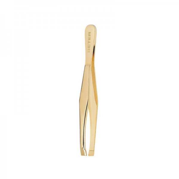 beter pinzas depilar dorada punta recta