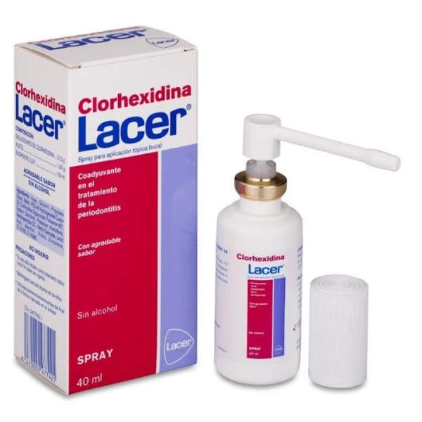 lacer spray clorhexidina 40 ml