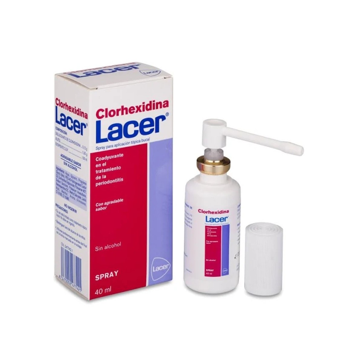 lacer spray clorhexidina 40 ml