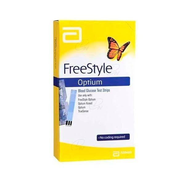 optium plus freestyle 50 tiras reactivas