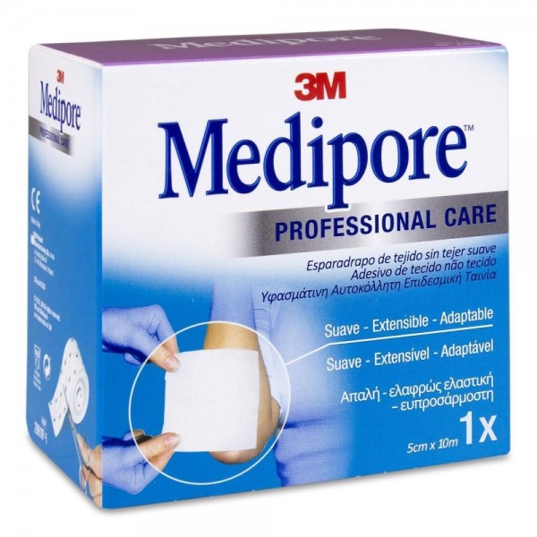 medipore esparadrapo 5cm x 10m