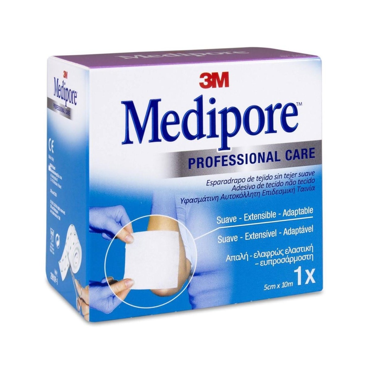 medipore esparadrapo 5cm x 10m
