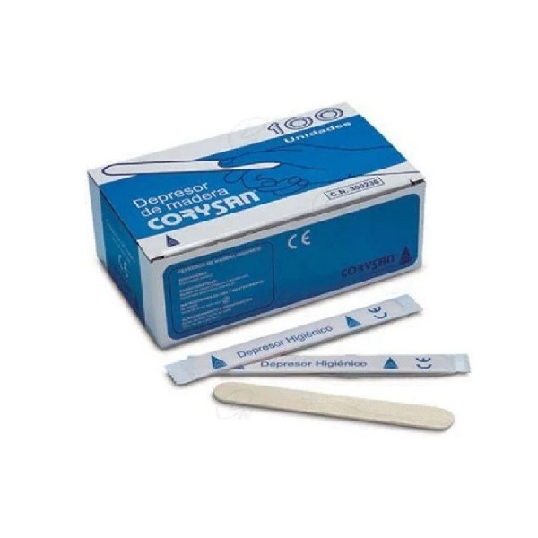 depresores madera corysan 100