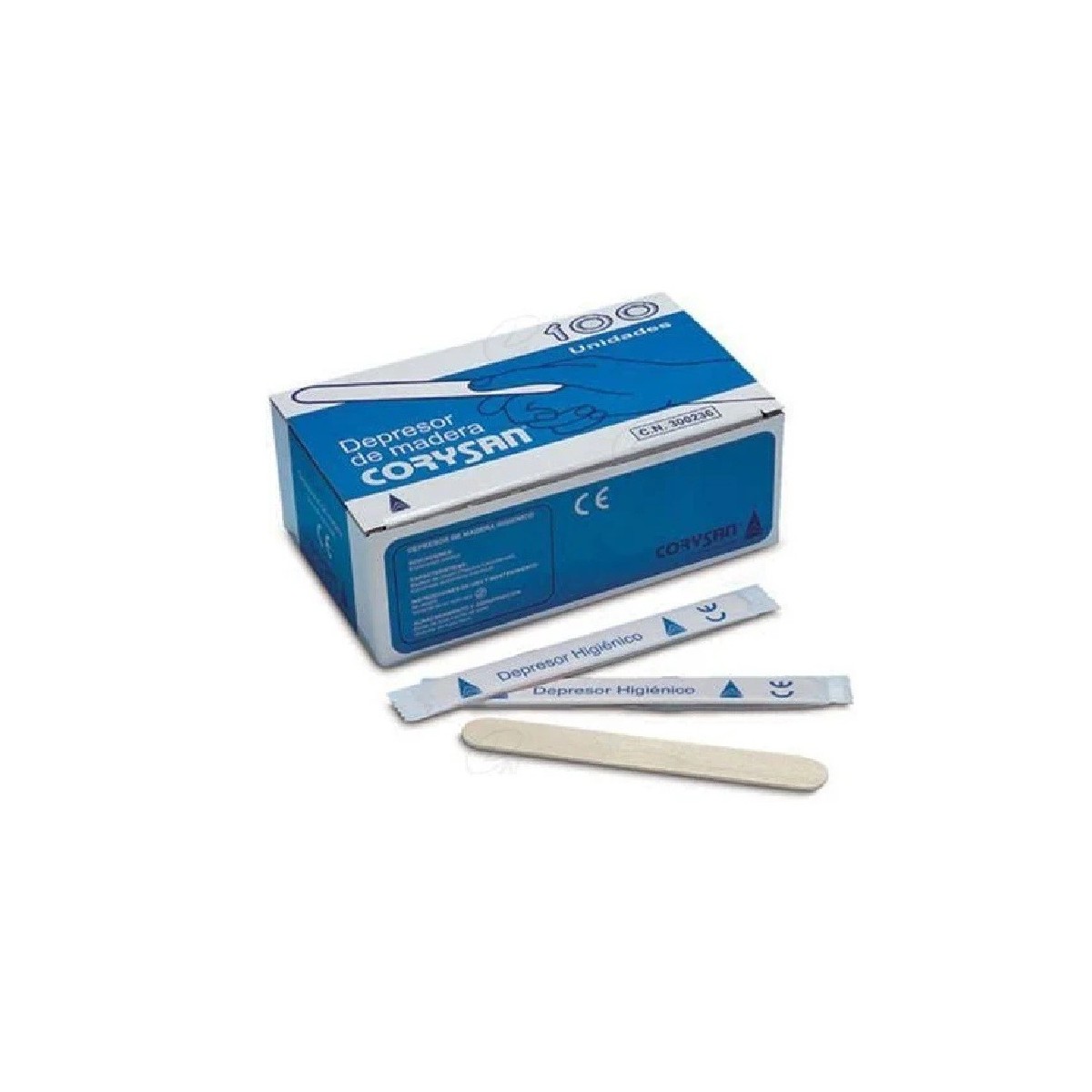 depresores madera corysan 100