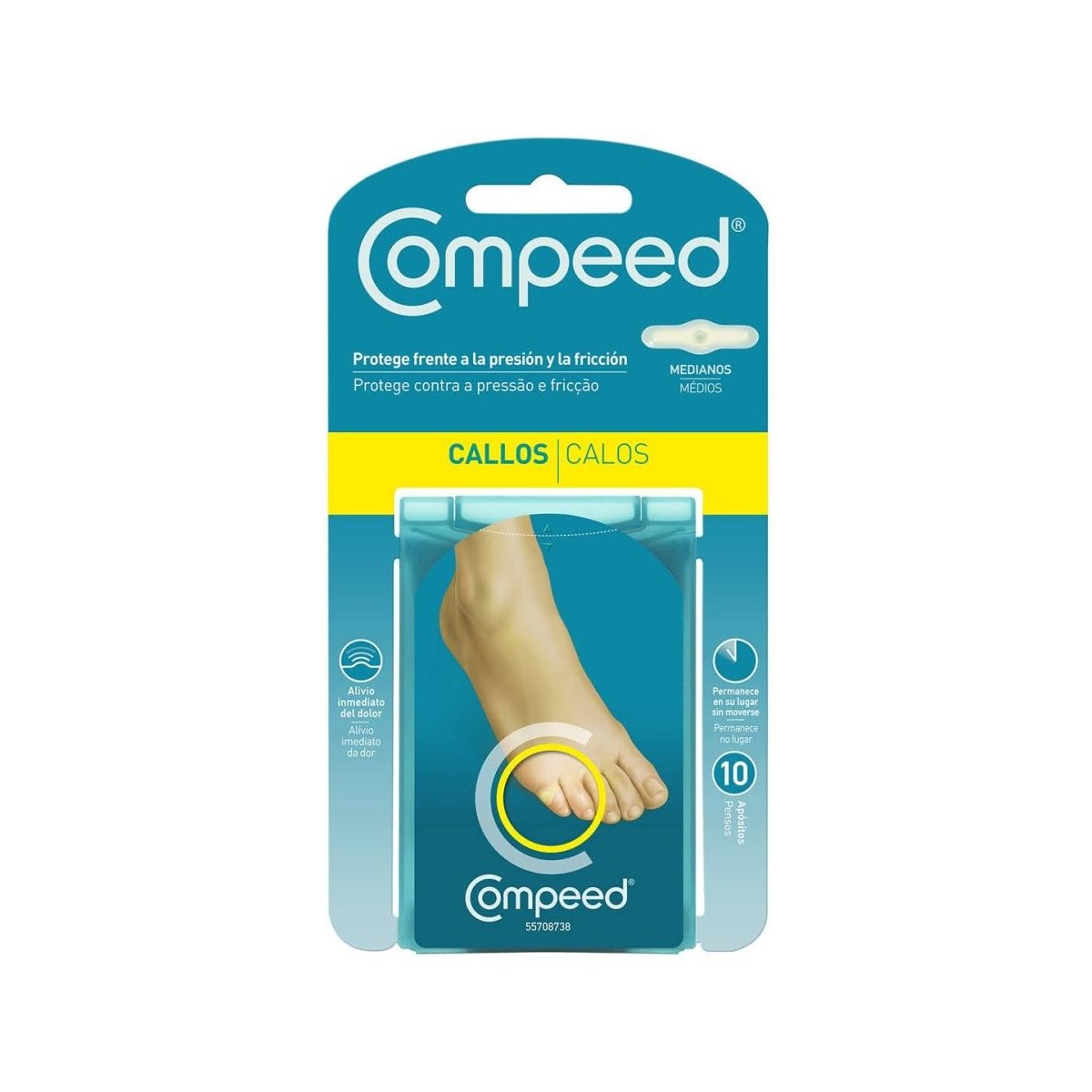 compeed callos medianos 10 apositos