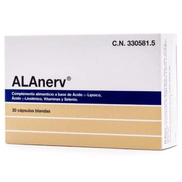 alanerv 30 capsulas