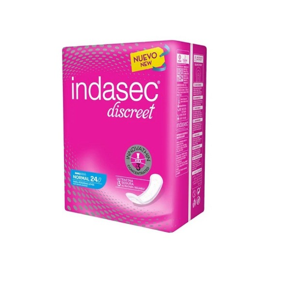 compresa indasec normal discreet 24