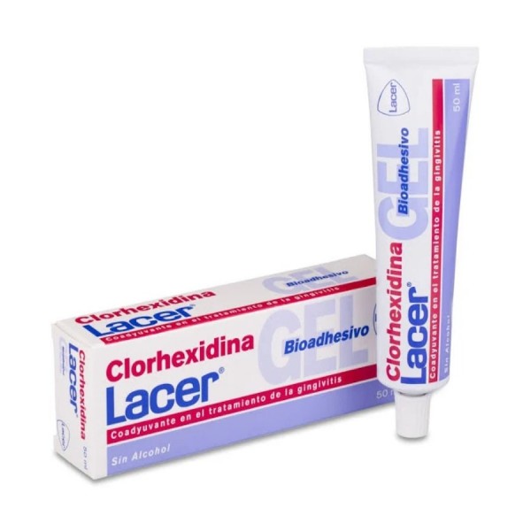 lacer gel bioadhesivo clorhexidina 50 ml