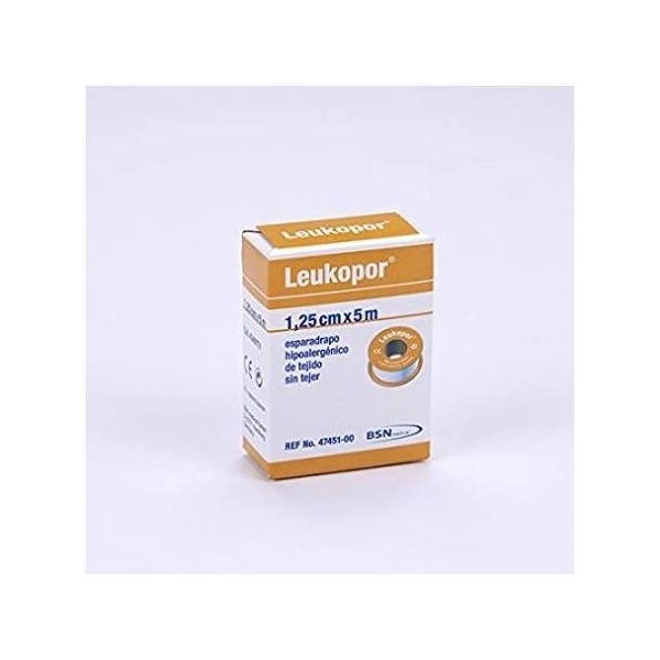 esparadrapo hipoalergico leukopor 5x125