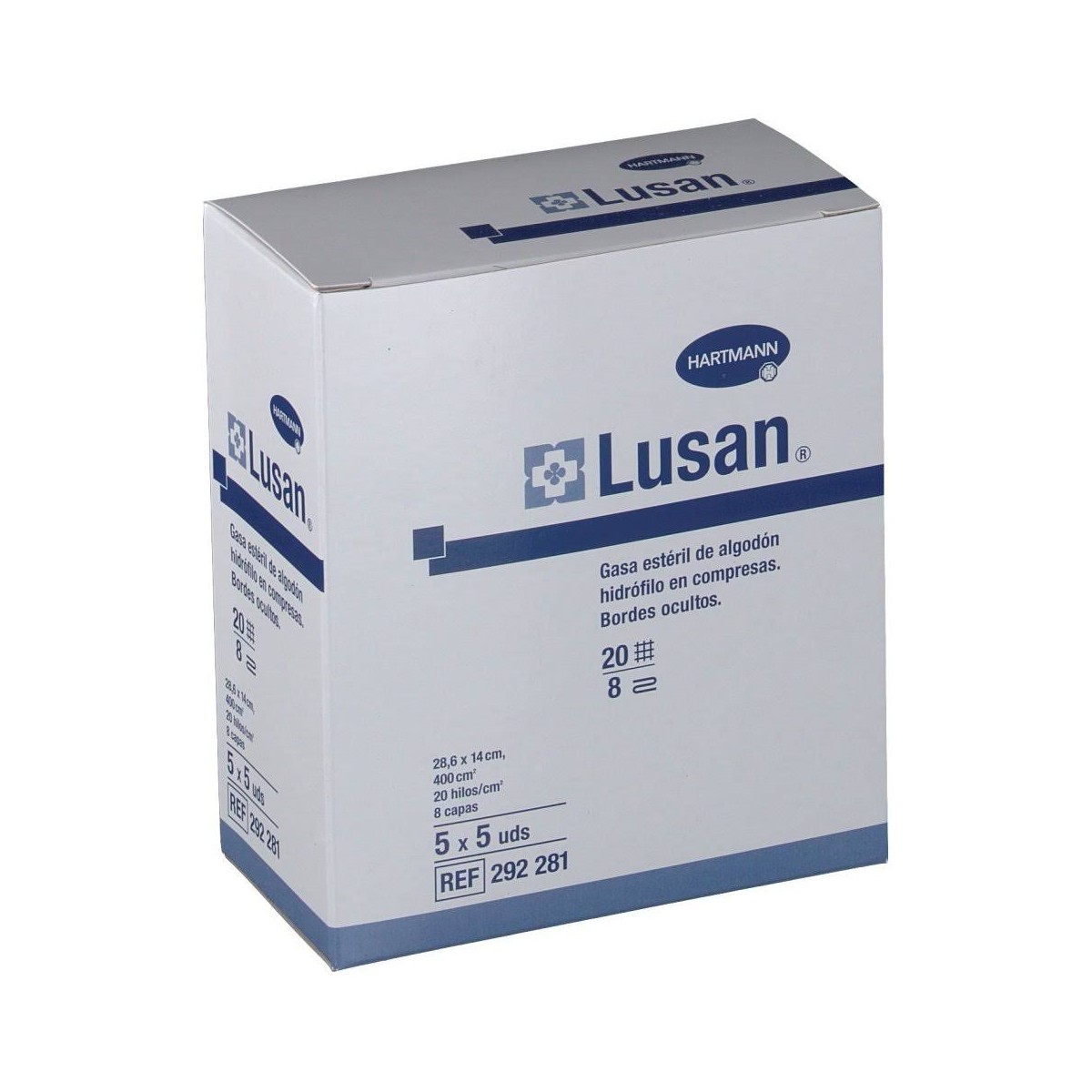 lusan gasa esteril 25 u