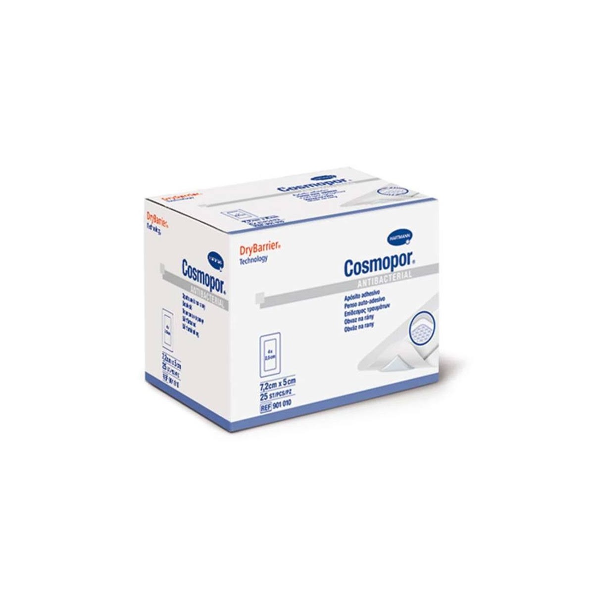 cosmopor e aposito 10 unidades 72 x 5 cm