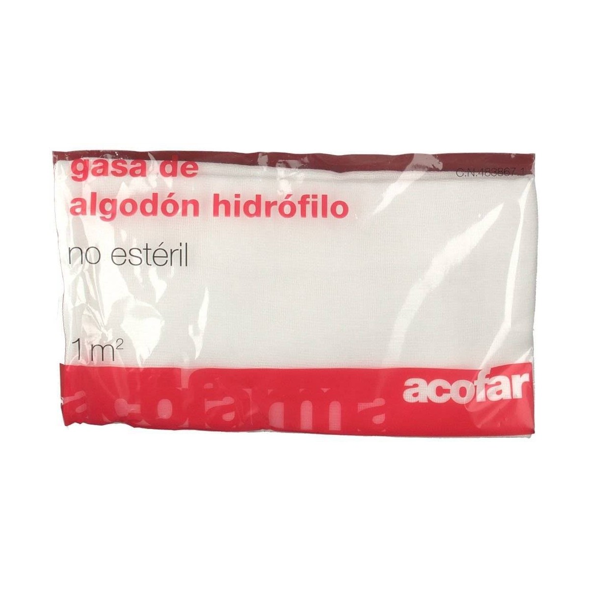 acofar gasa de algodon hidrofilo 1 m no esteril